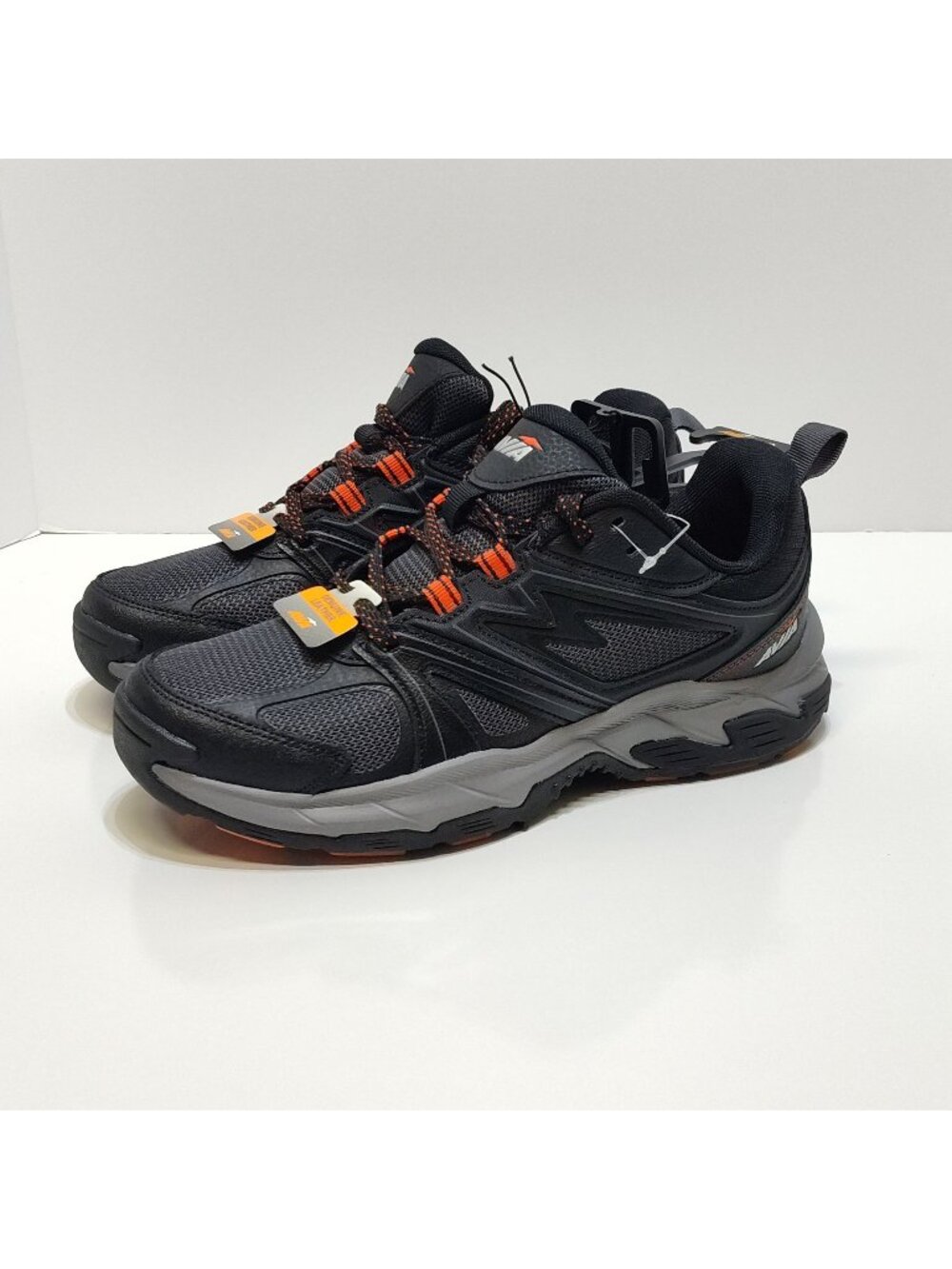 Avia Talus Athletic Performance Trail Running Sneakers Leather Mesh Upper Men 9
